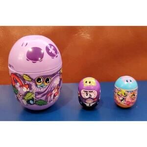2.75 In Mighty Beans Capsule Case Moose Hungry Zombie Masked Mobster Beans